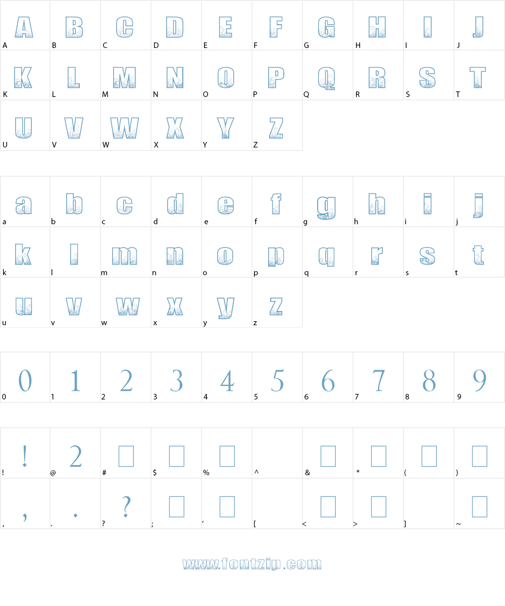 Tootie Patootie Font Character